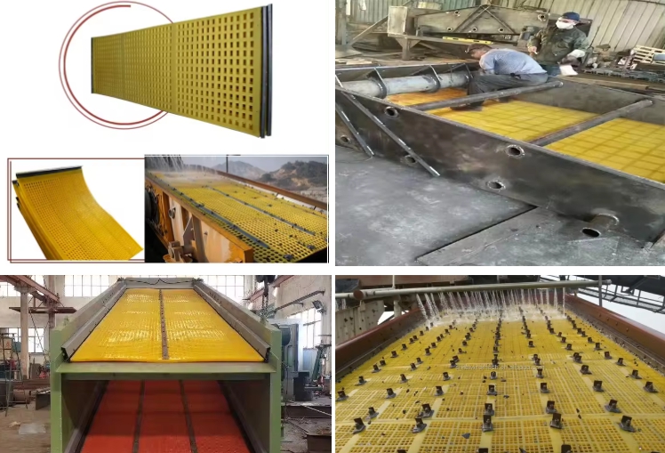 PU Polyurethane Screen Mesh Size Price Polyurethane Screen for Manufacture