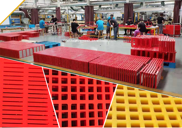 PU Polyurethane Screen Mesh Size Price Polyurethane Screen for Manufacture