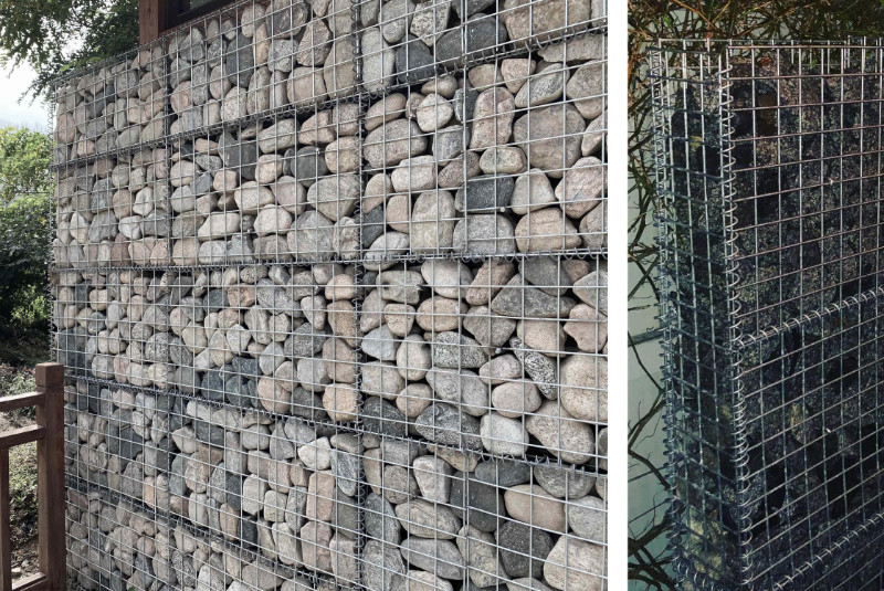 Welded Gabion Box Wall