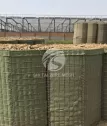 Defensive Sand Bag Flood Barrier