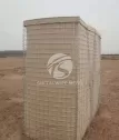 Defensive Sand Bag Flood Barrier